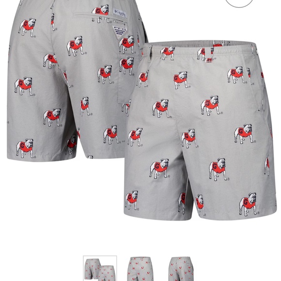Georgia Bulldogs Columbia Swim trucks Men’s 2X new with tags - Picture 2 of 2